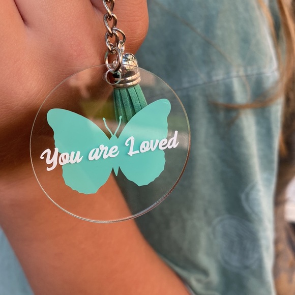You are Loved Acrylic Keychain - Picture 2 of 16